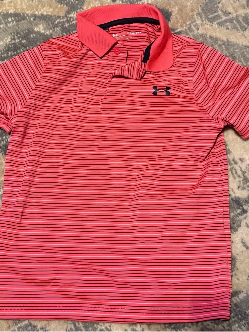Under Armour dry fit youth polo YS